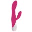 Picture of Celia 20x Ribbed Silicone Rabbit Vibe- Pink