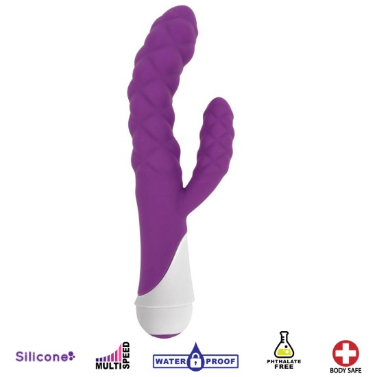Picture of Ellen 20x Silicone Vibrator â€“ Purple