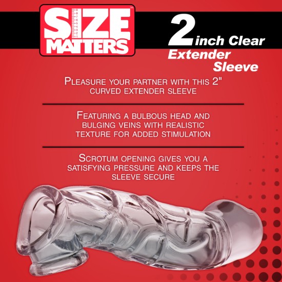 Picture of 2 Inch Clear Extender Sleeve