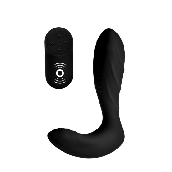 Picture of Textured Silicone Prostate Vibrator with Remote Control