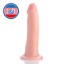 Picture of 7 Inch Slim Dildo- Flesh