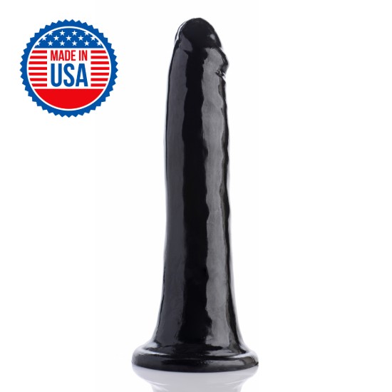 Picture of 8 Inch Slim Dildo- Black