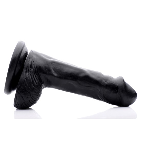 Picture of 5 Inch Realistic Suction Cup Dildo- Black