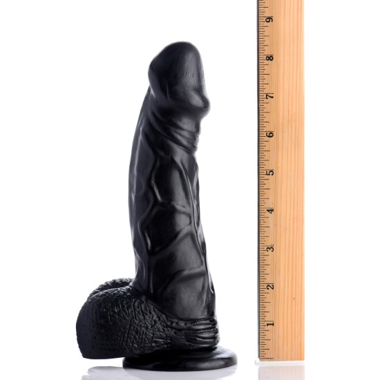 Picture of 6.5 Inch Realistic Suction Cup Dildo- Black
