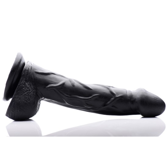 Picture of 7 Inch Realistic Suction Cup Dildo- Black