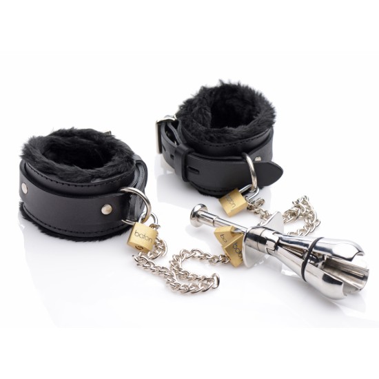 Picture of Ankles to Anal Plug Locking Bondage Kit