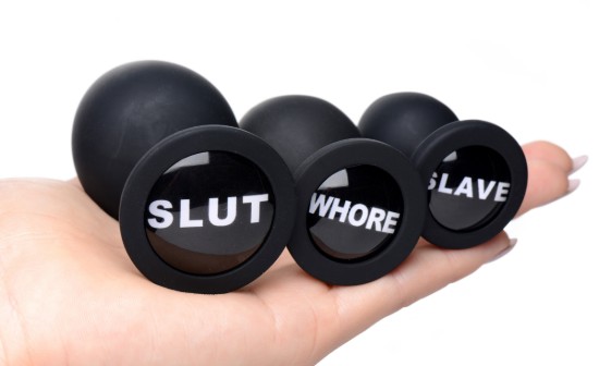 Picture of Dirty Words Anal Plug Set