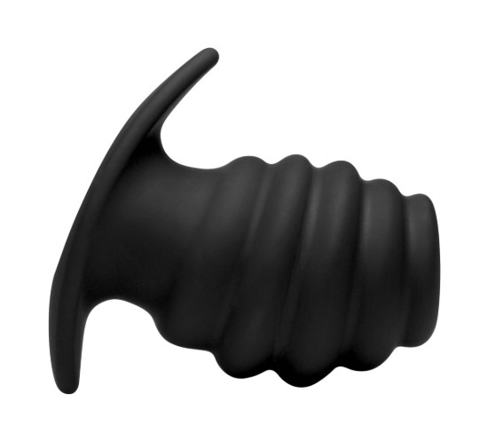 Picture of Hive Ass Tunnel Silicone Ribbed Hollow Anal Plug - Large