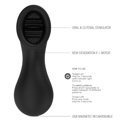 Picture of Dreamy Silicone Oral Clitoral Stimulator