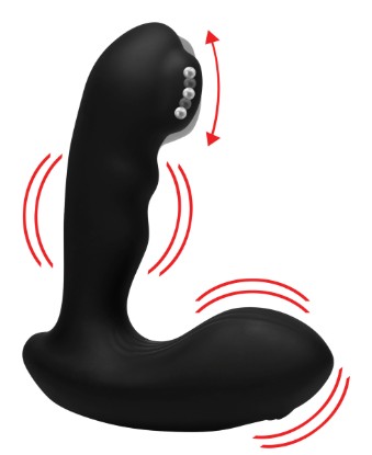 Picture of 7X P-Milker Silicone Prostate Stimulator with Milking Bead