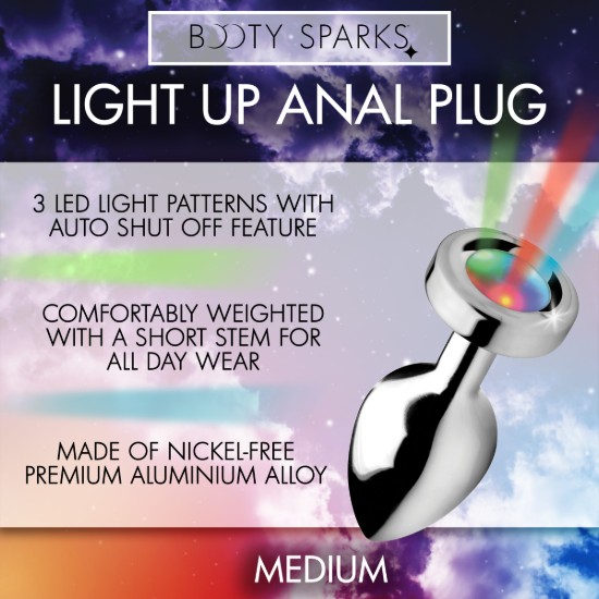 Picture of Light Up Anal Plug - Medium