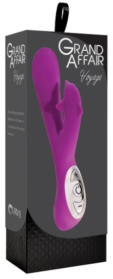 Picture of Voyage Dolphin Silicone Vibrator - Purple