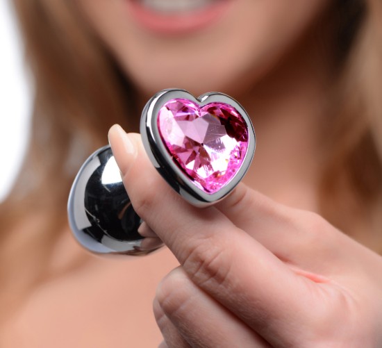 Picture of Pink Heart Anal Plug Set