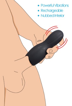 Picture of Vibrating Rechargeable Penis Pleaser