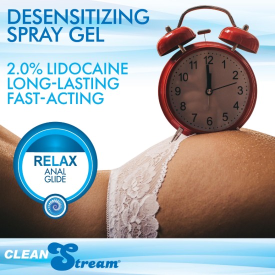 Picture of CleanStream Relax Desensitizing Anal Lube with Injector Kit - 4 oz