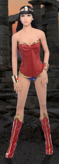 Picture of Super Hero Woman Fantasy Love Doll