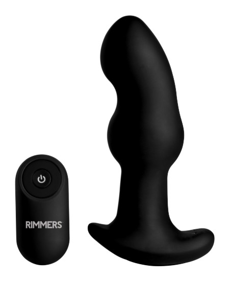Picture of Gyro-I 10X Beaded Rimming Butt Plug with Remote Control