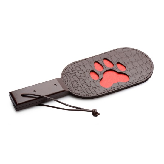 Picture of Puppy Paw Leather Paddle