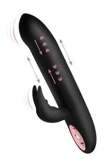 Picture of Royal Rabbits 10X Dancing Bead Silicone Rabbit Vibrator