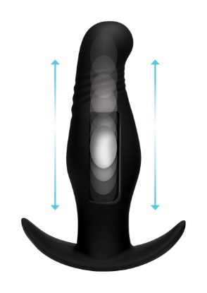 Picture of Kinetic Thumping 7X Rippled Anal Plug