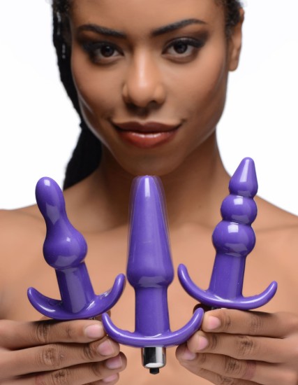 Picture of Thrill Trio Anal Plug Set - Purple
