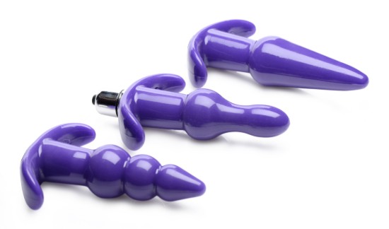 Picture of Thrill Trio Anal Plug Set - Purple