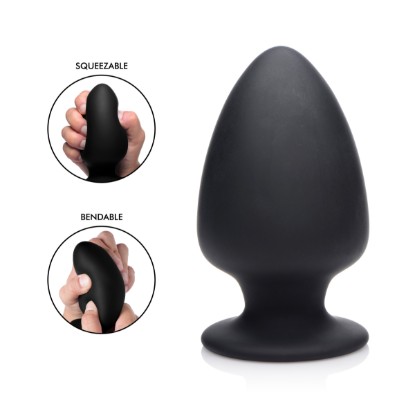 Picture of Squeezable Silicone Anal Plug - Large