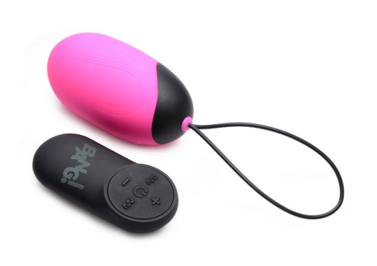 Picture of XL Silicone Vibrating Egg - Pink