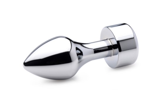 Picture of Hot Pink Gem Weighted Anal Plug - Large