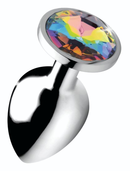 Picture of Rainbow Prism Gem Anal Plug - Large