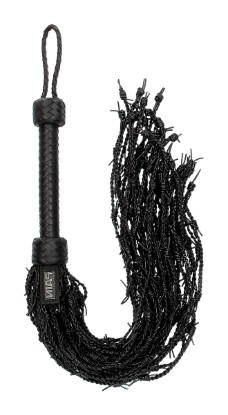 Picture of Leather Barbed Wire Flogger