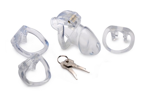 Picture of Clear Captor Chastity Cage - Medium