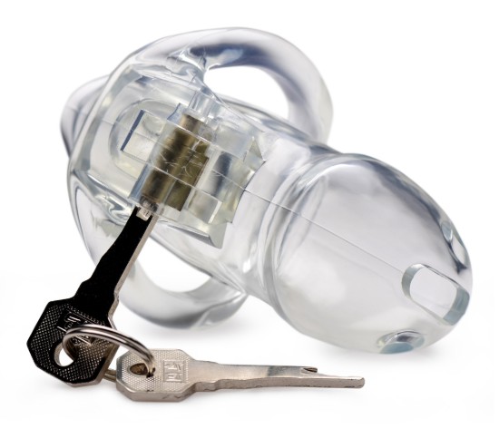 Picture of Clear Captor Chastity Cage - Small