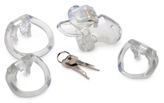 Picture of Clear Captor Chastity Cage - Small