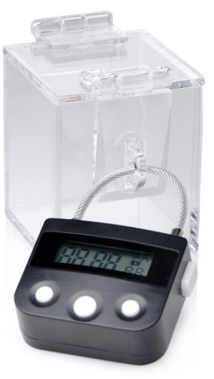 Picture of The Key Holder Deluxe Clear Case with Lock