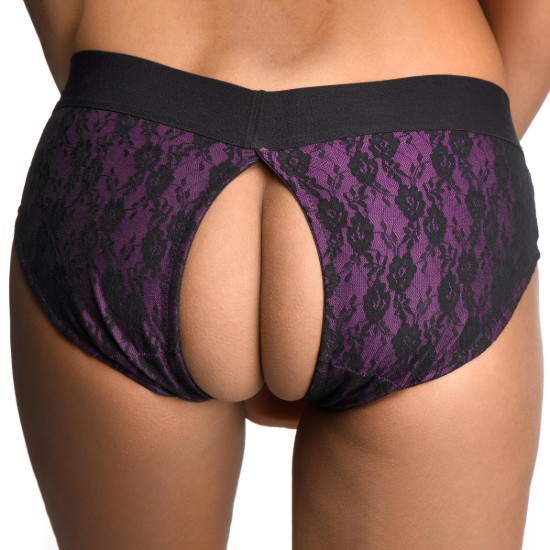 Picture of Lace Envy Crotchless Panty Harness - S-M