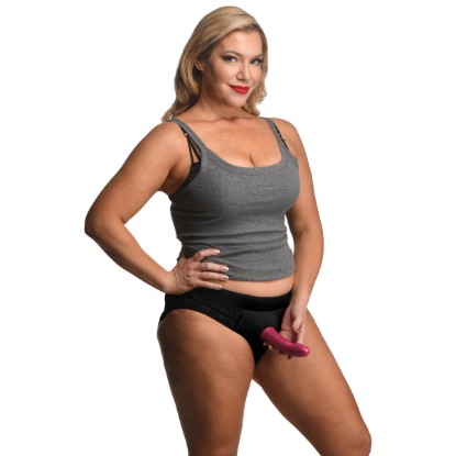 Picture of Lace Envy Black Crotchless Panty Harness - 2XL