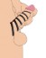 Picture of 6 Ring Silicone Chastity Device