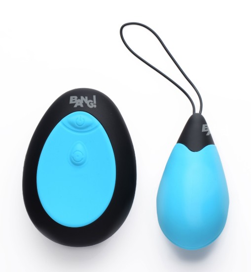 Picture of 10X Silicone Vibrating Egg - Blue