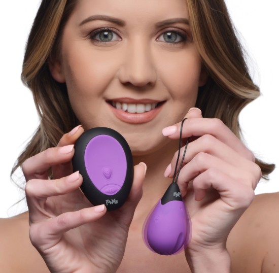 Picture of 10X Silicone Vibrating Egg - Purple