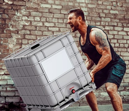 Picture of Natural Water-Based Lubricant - 275 Gallon Tub