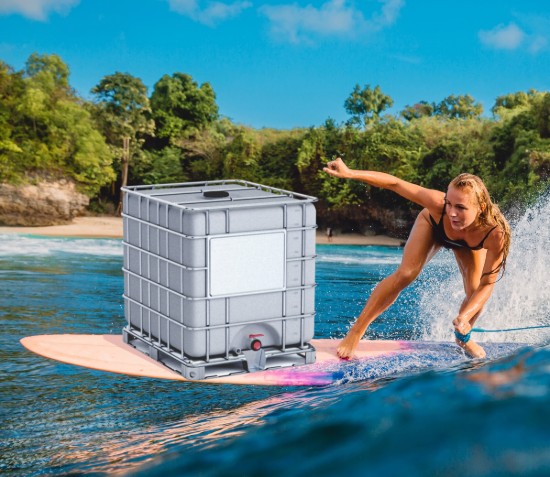 Picture of Natural Water-Based Lubricant - 275 Gallon Tub