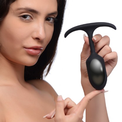 Picture of Premium Silicone Weighted Anal Plug - Medium