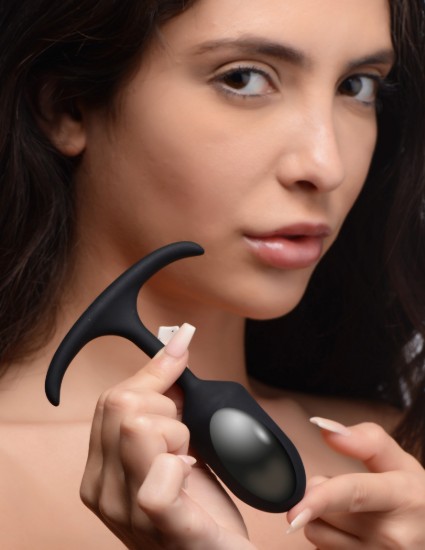 Picture of Premium Silicone Weighted Anal Plug - Small