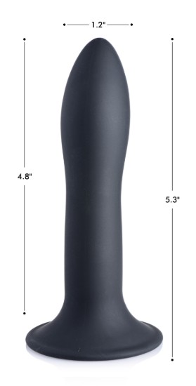 Picture of Squeezable Slender Dildo - Black