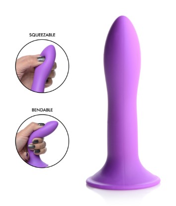 Picture of Squeezable Slender Dildo - Purple