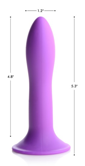 Picture of Squeezable Slender Dildo - Purple