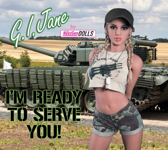 Picture of GI Jane Fantasy Love Doll