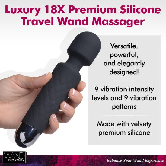 Picture of 18X Luxury Silicone Travel Wand