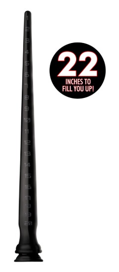 Picture of Silicone Tapered Anal Hose - 22 Inch